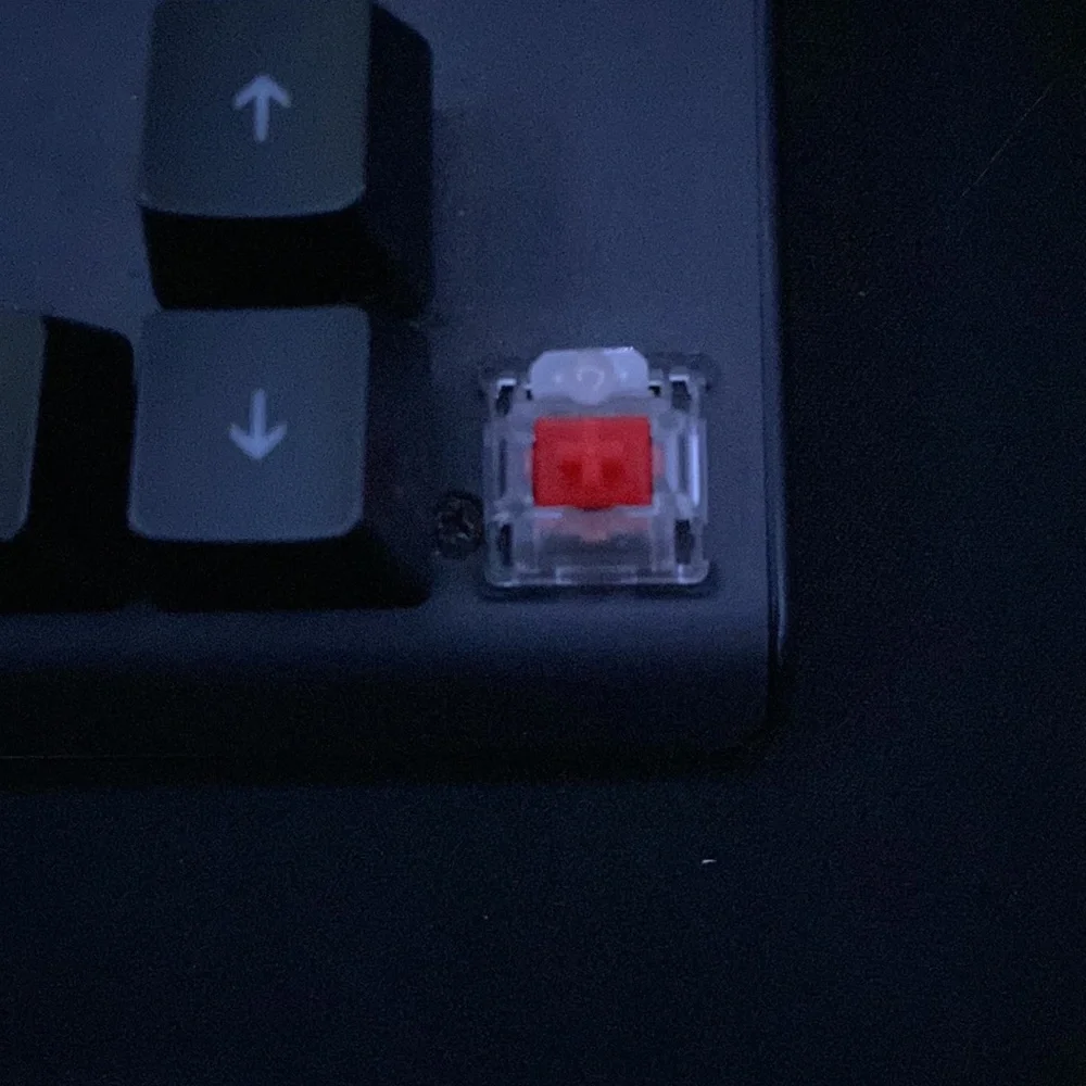Steelseries Apex 7 tkl gaming keyboard. Red key switches.